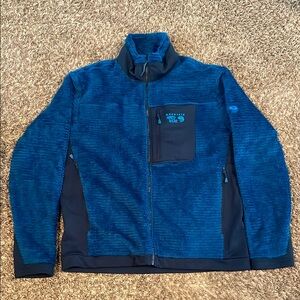Mountain Hard Wear Men's Blue Fleece Jacket